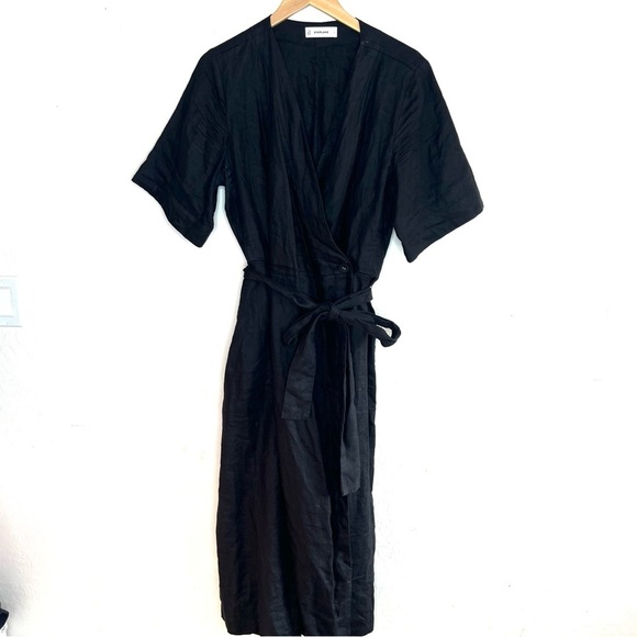 SEAFOLLY Womens Black Criss Cross Back One Piece Jumpsuit - Picture 5 of 13